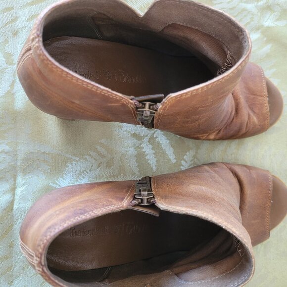 Timberland Peeptoe Ankle Bootie - Picture 6 of 8